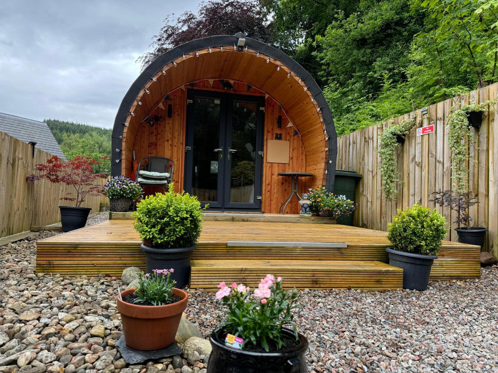 Loch Ness Woodland Pods Hotel Drumnadrochit Ngoại thất bức ảnh